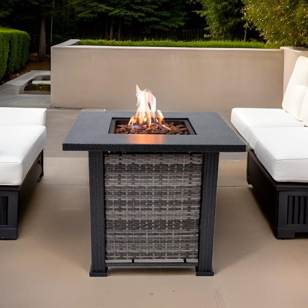 Adana 28" Propane Fire Pit Table — 50,000 BTU